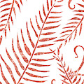 Terracotta Leaves - Terracotta Abstract Print - Modern, Minimal, Contemporary Abstract - Tropical by Studio Grafiikka Terracotta Leaves - Terracotta Abstract Print - Modern, Minimal, Contemporary Abstract - Tropical by Studio Grafiikka