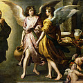 The Angels' Kitchen, 1646 Painting by Bartolome Esteban Murillo