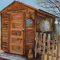The Bath House Painting by Karen Fleschler The Bath House Painting by Karen Fleschler