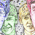 The Beatles Painting by Yom Tov Blumenthal The Beatles Painting by Yom Tov Blumenthal