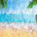 The blue skye - Aloha Hawaii Painting by Vart Studio The blue skye - Aloha Hawaii Painting by Vart Studio