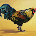 The Commander Painting by Carolyne Hawley The Commander Painting by Carolyne Hawley