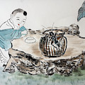 The Cricket Painting by Carmen Lam The Cricket Painting by Carmen Lam