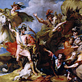 The Death of the Stag by Benjamin West Painting by Rolando Burbon The Death of the Stag by Benjamin West Painting by Rolando Burbon