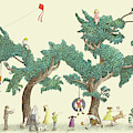 The Dragon Tree Drawing by Eric Fan The Dragon Tree Drawing by Eric Fan