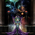 The Elegance Of Trilia NSE Fractal Portrait Digital Art by Rolando Burbon The Elegance Of Trilia NSE Fractal Portrait Digital Art by Rolando Burbon