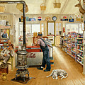 The Gathering Place Painting by Les Ray