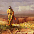The Good Shepherd Painting by Steve Henderson The Good Shepherd Painting by Steve Henderson