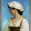 The Italian Beauty by Wolfgang Boehm Painting by Rolando Burbon The Italian Beauty by Wolfgang Boehm Painting by Rolando Burbon