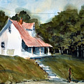 The l Little White Cottage on Limerick Lane by Charles Rowland The l Little White Cottage on Limerick Lane by Charles Rowland