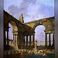 The Landing Place by Hubert Robert Painting by Rolando Burbon The Landing Place by Hubert Robert Painting by Rolando Burbon
