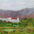 The Mount Washington Hotel Painting by Francois Lamothe The Mount Washington Hotel Painting by Francois Lamothe