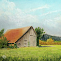 The Old Barn in the Meadow by Jayne Wilson