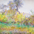 The Orchard, Circa 1874 by Claude Monet by Claude Monet