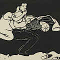 The Other's Health, Plate Nine From Intimacies by Felix Edouard Vallotton The Other's Health, Plate Nine From Intimacies by Felix Edouard Vallotton