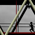 The Thin Red Line Photograph by Stuart Allen The Thin Red Line Photograph by Stuart Allen