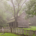 The Tipton Place on a Foggy Morning Photograph by Marcy Wielfaert The Tipton Place on a Foggy Morning Photograph by Marcy Wielfaert