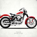 The Vintage Sportster Motorcycle Photograph by Mark Rogan The Vintage Sportster Motorcycle Photograph by Mark Rogan