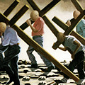 The Walk Painting by Anthony Falbo The Walk Painting by Anthony Falbo