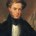 Portrait of Thomas Ustick Walter, 1835 Painting by John Neagle Portrait of Thomas Ustick Walter, 1835 Painting by John Neagle