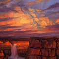 Thundercloud over the Palouse Painting by Steve Henderson Thundercloud over the Palouse Painting by Steve Henderson