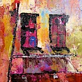 Time 1 Painting by Barbara O'Toole Time 1 Painting by Barbara O'Toole