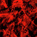 Transitions with Red and Black Painting by Dean Triolo Transitions with Red and Black Painting by Dean Triolo