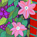Trellis Blooms Digital Art by Rod Whyte Trellis Blooms Digital Art by Rod Whyte