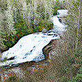 Triple Falls North Carolina by Steve Bunch