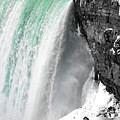 Turquoise Falls Photograph by Lora J Wilson Turquoise Falls Photograph by Lora J Wilson