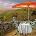 Un Caffe' Nelle Vigne Painting by Guido Borelli Un Caffe' Nelle Vigne Painting by Guido Borelli