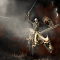 Undead Dragon And Skeleton Rider by Daniel Eskridge Undead Dragon And Skeleton Rider by Daniel Eskridge