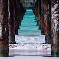 Under the Pier Photograph by Stuart Manning Under the Pier Photograph by Stuart Manning