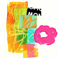 Untangled Orange Painting by Jane Davies Untangled Orange Painting by Jane Davies