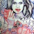 Untitled Drawing by Joesph Lil Man Valencia Untitled Drawing by Joesph Lil Man Valencia