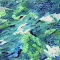 Urla Horizon Painting by Medge Jaspan Urla Horizon Painting by Medge Jaspan