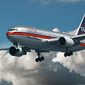 US Air Boeing 767-200 Photograph by Erik Simonsen US Air Boeing 767-200 Photograph by Erik Simonsen