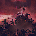 Vader vs Aliens 4 Digital Art by Guillem H Pongiluppi Vader vs Aliens 4 Digital Art by Guillem H Pongiluppi