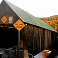 Vermont Covered Bridge in Autumn Photograph by Linda Stern Vermont Covered Bridge in Autumn Photograph by Linda Stern