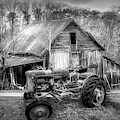 Vintage at the Farm Black and White Photograph by Debra and Dave Vanderlaan Vintage at the Farm Black and White Photograph by Debra and Dave Vanderlaan