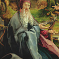 Visit Of Saint Anthony To Saint Paul The Hermit, Detail From The Isenheim Altarpiece by Matthias Grunewald Visit Of Saint Anthony To Saint Paul The Hermit, Detail From The Isenheim Altarpiece by Matthias Grunewald