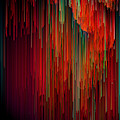 Volcanic Glitches - Abstract Pixel Art Digital Art by Jennifer Walsh Volcanic Glitches - Abstract Pixel Art Digital Art by Jennifer Walsh