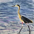 Walk on the beach Painting by Ann Frederick Walk on the beach Painting by Ann Frederick
