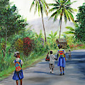 Walking Home 2 Painting by Jonathan Gladding Walking Home 2 Painting by Jonathan Gladding
