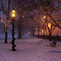 Walking the path on Salem MA Common Digital Art by Jeff Folger Walking the path on Salem MA Common Digital Art by Jeff Folger