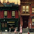 Walking To Church Painting by Norman Rockwell Walking To Church Painting by Norman Rockwell