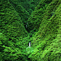 West Maui Mountains Waterfall by Tyler Rooke