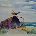 Washed up Painting by Ann Frederick Washed up Painting by Ann Frederick