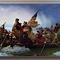 Washington Crossing the Delaware by Emanuel Leutze Painting by Rolando Burbon Washington Crossing the Delaware by Emanuel Leutze Painting by Rolando Burbon