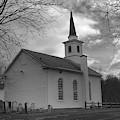 Waterloo United Methodist Church - Back Photograph by Christopher Lotito Waterloo United Methodist Church - Back Photograph by Christopher Lotito